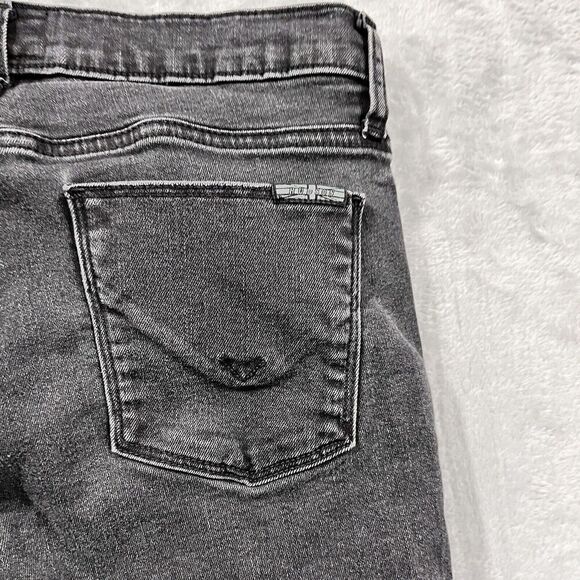 HUDSON Jeans Womens 26 Super Skinny NATALIE Low Rise Ankle Stretch Raw Hem - Picture 7 of 12